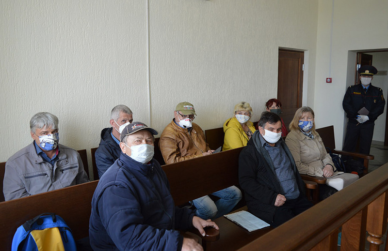 Суд над Змітром Лупачам. Фота БАЖ
