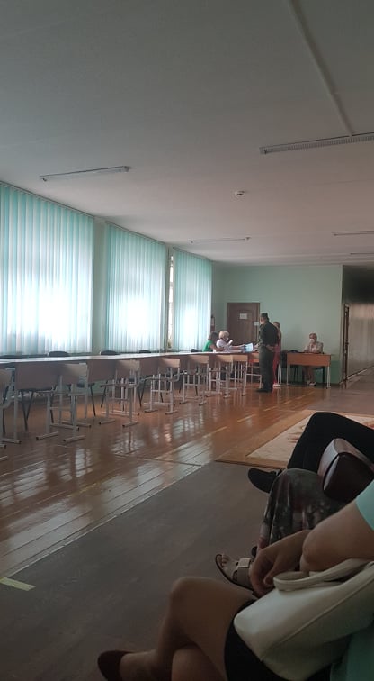 Вид с места, где находилась журналистка Анжела Белуш Вид с места, где находилась журналистка Анжела Белуш