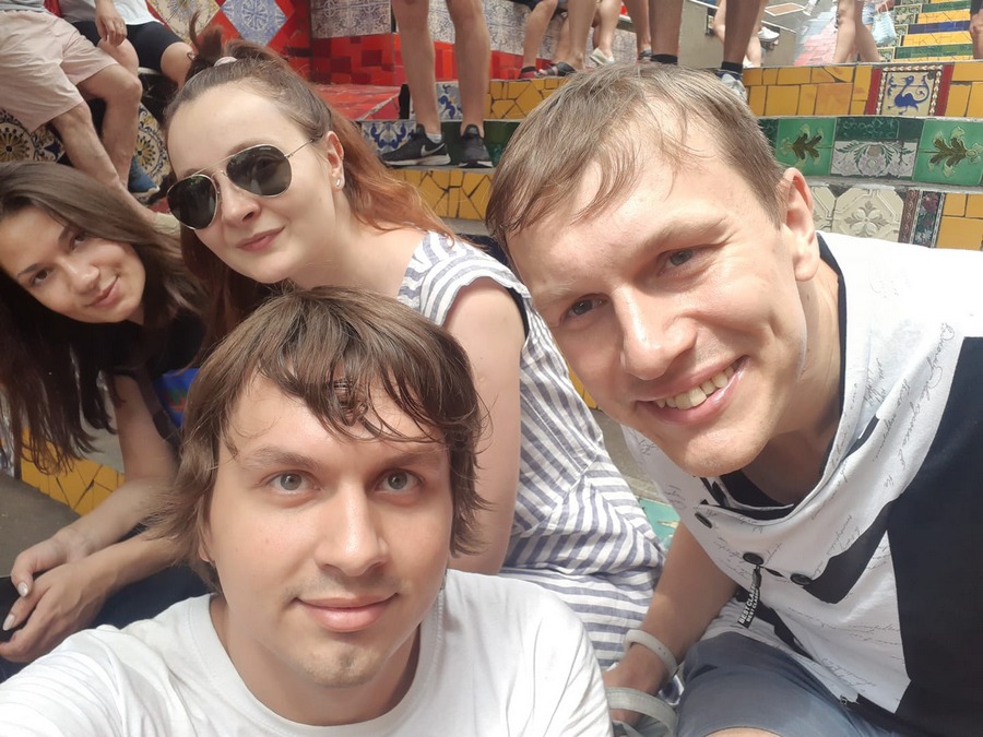 Настасся Роўда, Адар'я Гуштын, Ягор і Дзяніс Марціновічы