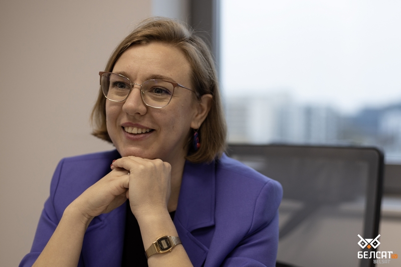 Кіраўніца аддзелу IT «Белсату» Воля Швед. Варшава, Польшча. 14 лістапада 2022 года. Фота: Ян Лісіцкі / Белсат