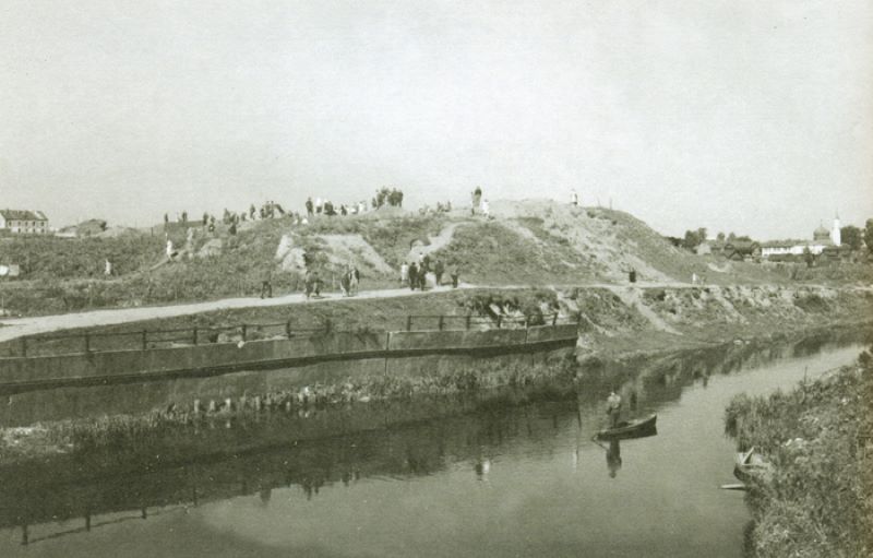 Мінскае замчышча. Да 1950 года. Фота: wikimedia.org