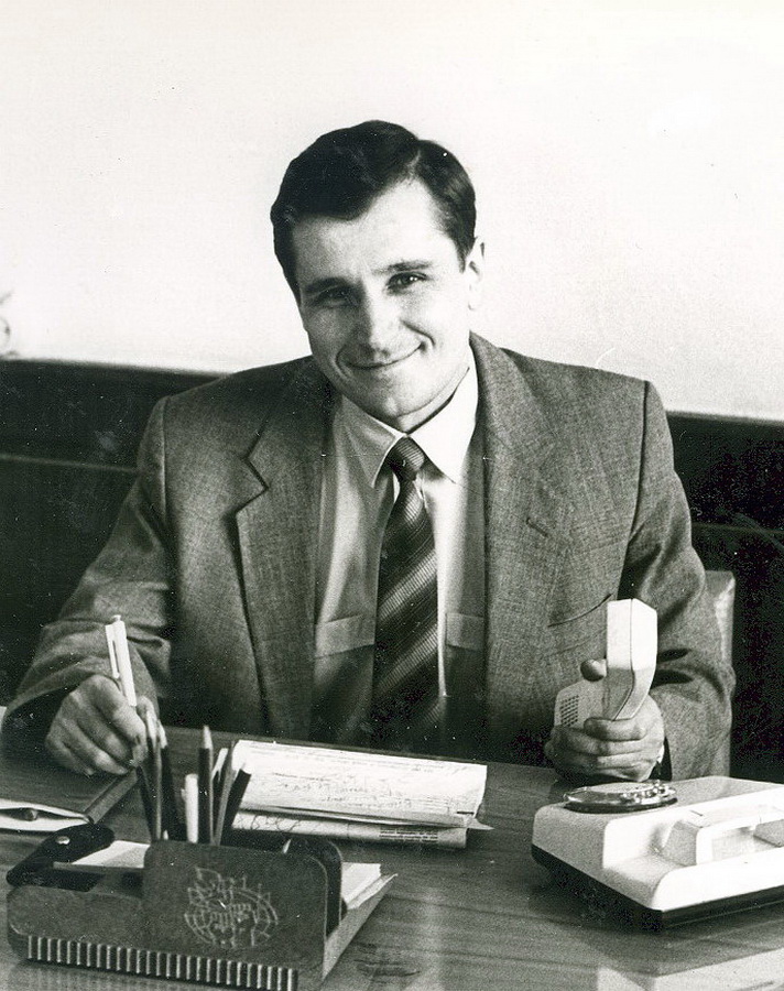 Рэдактар “Знамени юности”, красавік 1991 года