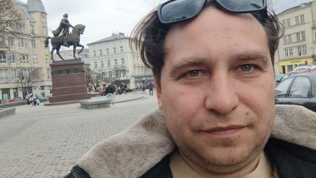 Ігар Казмерчак, заснавальнік рэгіянальнага медыя Orsha.eu, пасля эвакуацыі ў Львоў
