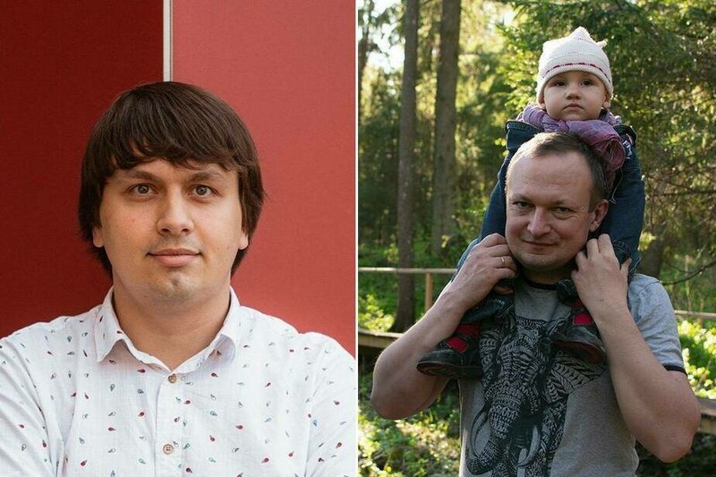 Фота са старонак Андрэя Скурко і Ягора Марціновіча ў сацыяльных сетках