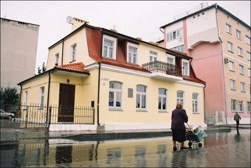 дом в Пинске, в котором родился король репортажей Капустинский